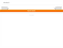 Tablet Screenshot of inter-store.it